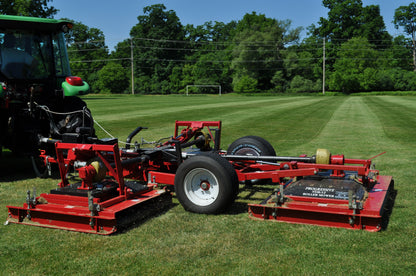 Progressive Turf Equipment Inc. Tri-Deck Roller Finishing Mower | Model TDR-12 | Cutting Width 12' | 25–40 HP | For Tractor