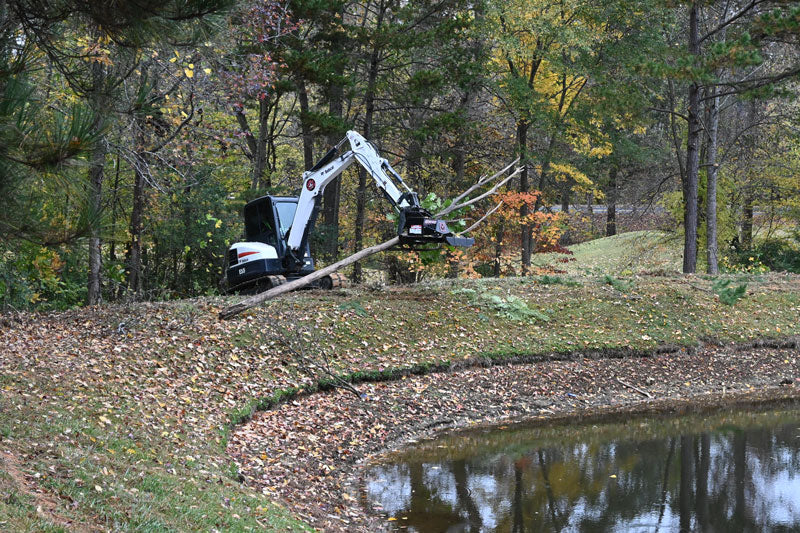 Virnig X30 Mini Excavator Rotary Brush Cutter | Models XBC42, XBC48 & XBC60 | Widths 42" To 60" | Machine Size 4.5 To 13 Tons | For Mini Excavators