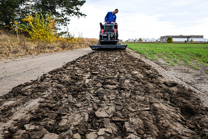 Virnig V20 Mini Skid Steer Land Leveler | Models CLL36, CLL42, CLL48 & CLL54 | Widths 36" To 54" | Hydraulic Flow Range 15 To 25 GPM | For Mini Skid Steers