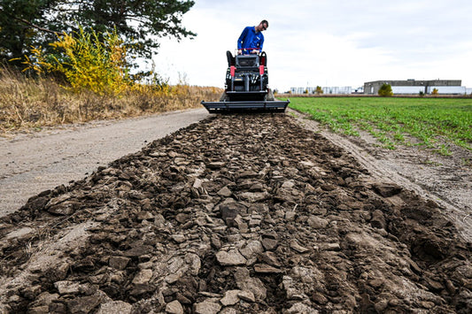 Virnig V20 Mini Skid Steer Land Leveler | Models CLL36, CLL42, CLL48 & CLL54 | Widths 36" To 54" | Hydraulic Flow Range 15 To 25 GPM | For Mini Skid Steers