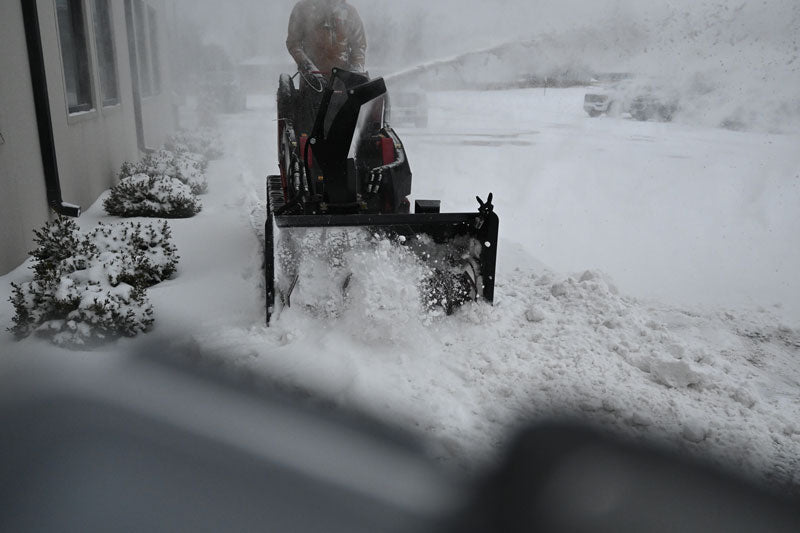 Virnig V20 Mini Skid Steer Snow Blower | Model CSB48 | Width 48" | Hydraulic Flow 10 To 18 GPM | For Mini Skid Steers