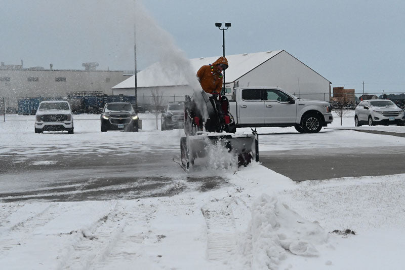 Virnig V20 Mini Skid Steer Snow Blower | Model CSB48 | Width 48" | Hydraulic Flow 10 To 18 GPM | For Mini Skid Steers