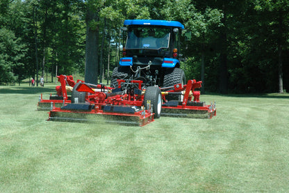 Progressive Turf Equipment Inc. Tri-Deck Roller Finishing Mower | Model TDR-12 | Cutting Width 12' | 25–40 HP | For Tractor
