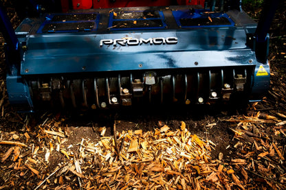 Promac High Flow Mulcher | Model HSM Series | Width 60"–72" | 29–56 GPM | For Skid Steers