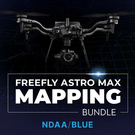 Freefly Astro Max Mapping Bundle (NDAA/Blue) | Flight Time Up-To 43 Min | Payload Capacity 3 Kg