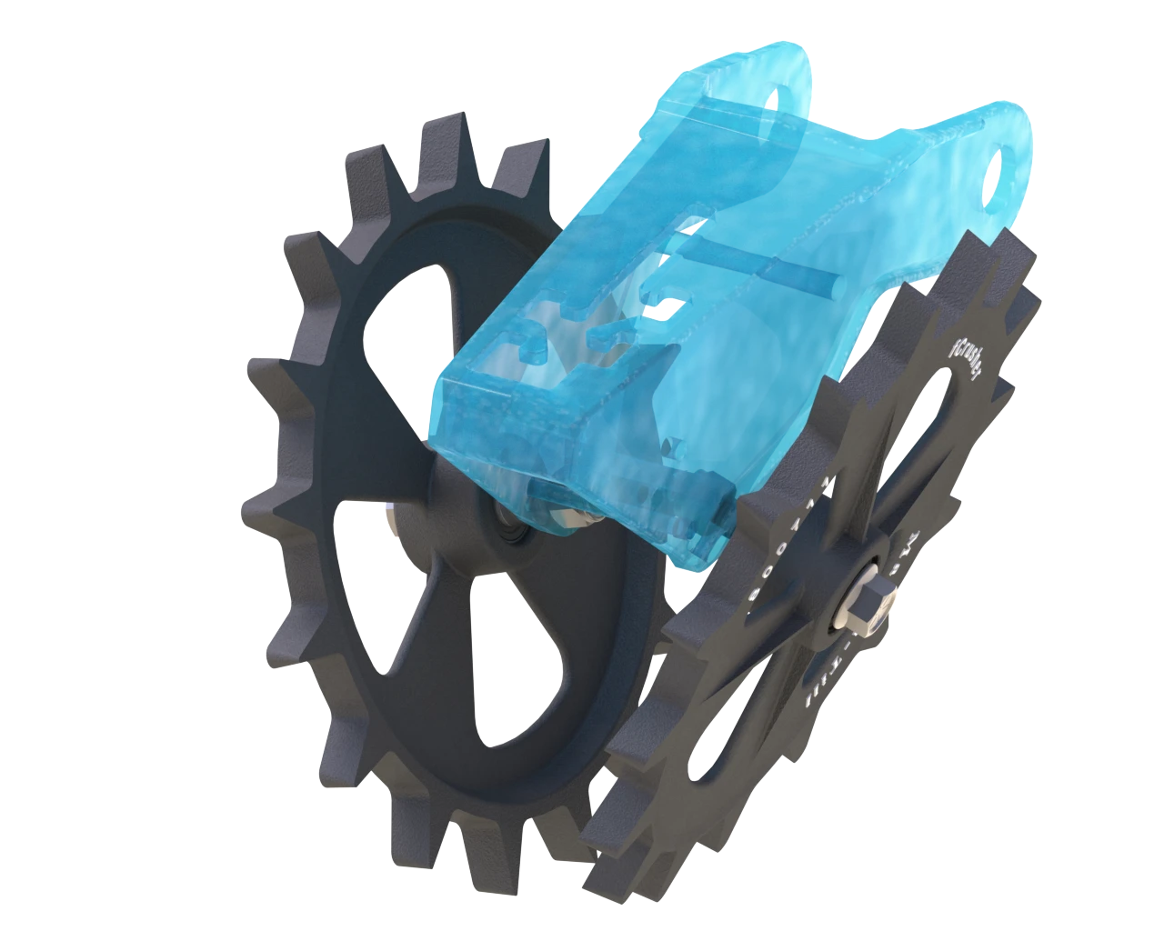 Martin Till FCrusher Closing Wheel | 13.5" Diameter | 9.5 lbs Cast Iron | 40-60 HP | For John Deere, Kinze, Horsch