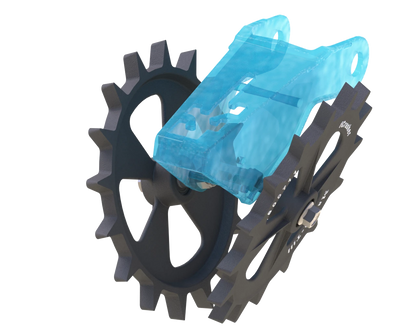 Martin Till FCrusher Closing Wheel | 13.5" Diameter | 9.5 lbs Cast Iron | 40-60 HP | For John Deere, Kinze, Horsch
