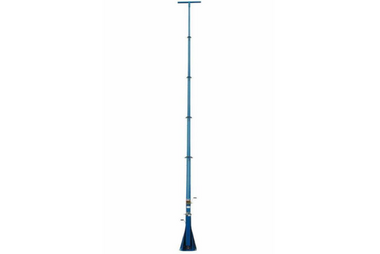 Larson Electronics 50' Telescoping Megatower™ w/ (16) 1500W MH Lights - 13-50' Fold Over Five Stage Light Plant - 360°
