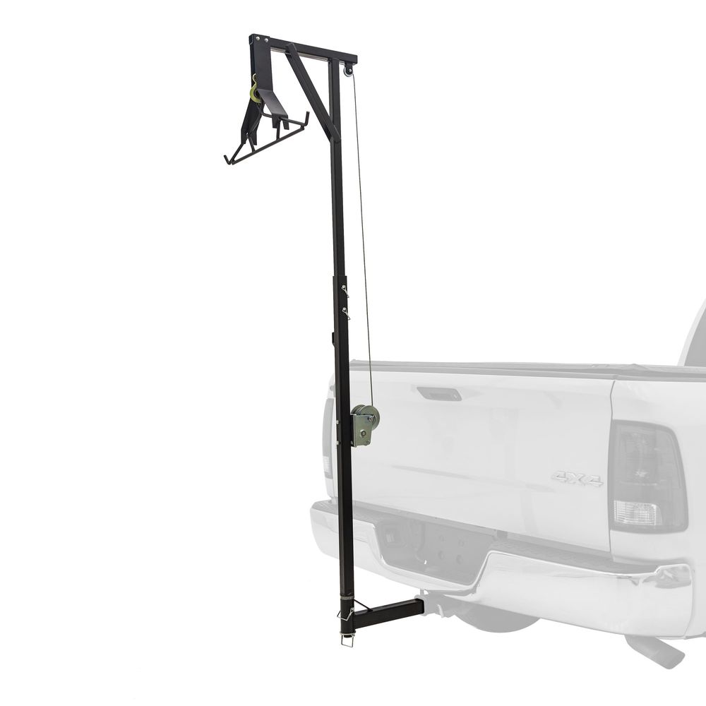 KShot Hitch-Mounted Deer Hoist | Model DEER-HOIST | Length 32" | Capacity 300 lb | 20 To 100+ HP | For Trucks, SUVs & UTVs