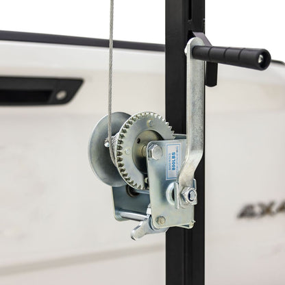 KShot Hitch-Mounted Deer Hoist | Model DEER-HOIST | Length 32" | Capacity 300 lb | 20 To 100+ HP | For Trucks, SUVs & UTVs