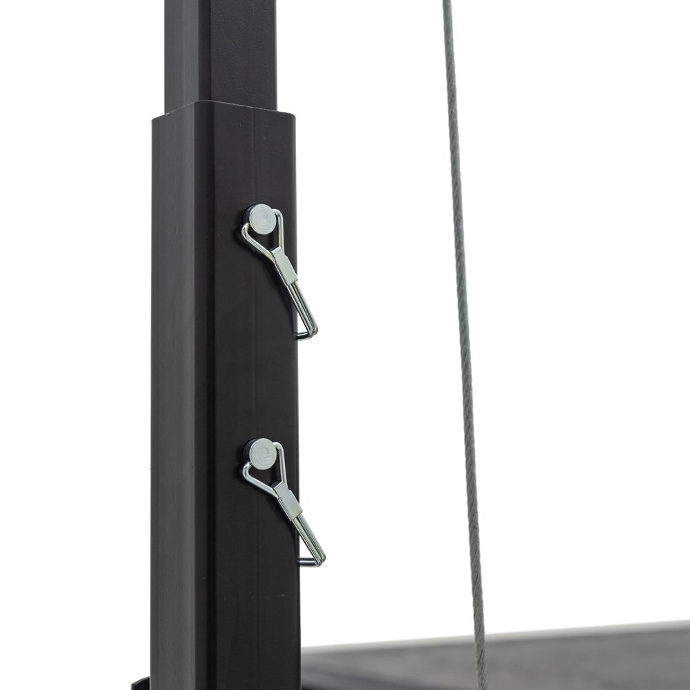 KShot Hitch-Mounted Deer Hoist | Model DEER-HOIST | Length 32" | Capacity 300 lb | 20 To 100+ HP | For Trucks, SUVs & UTVs