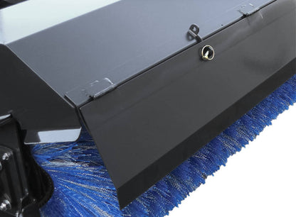 Virnig Angle Broom | Models VAB60 To VAB96 | Widths 60" To 96" | Hydraulic Flow 15 To 25 GPM | For Skid Steer