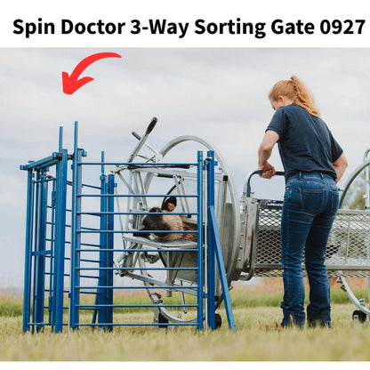 Sydell Deluxe Spin Doctor | #0938 | 46" Width | For Sheep & Goat Hoof Trimming & Handling
