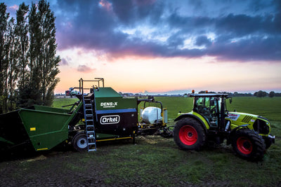 Orkel Compactor | Model Dens-X | Feed hopper F25 | Minimum PTO Horsepower 120 HP | For Tractors