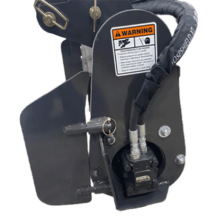 Top Dog Attachments Dingo Soil Conditioner | Manual & Hydraulic Angle | Width 36"-48" | Replaceable Teeth | For Mini Skid Steer