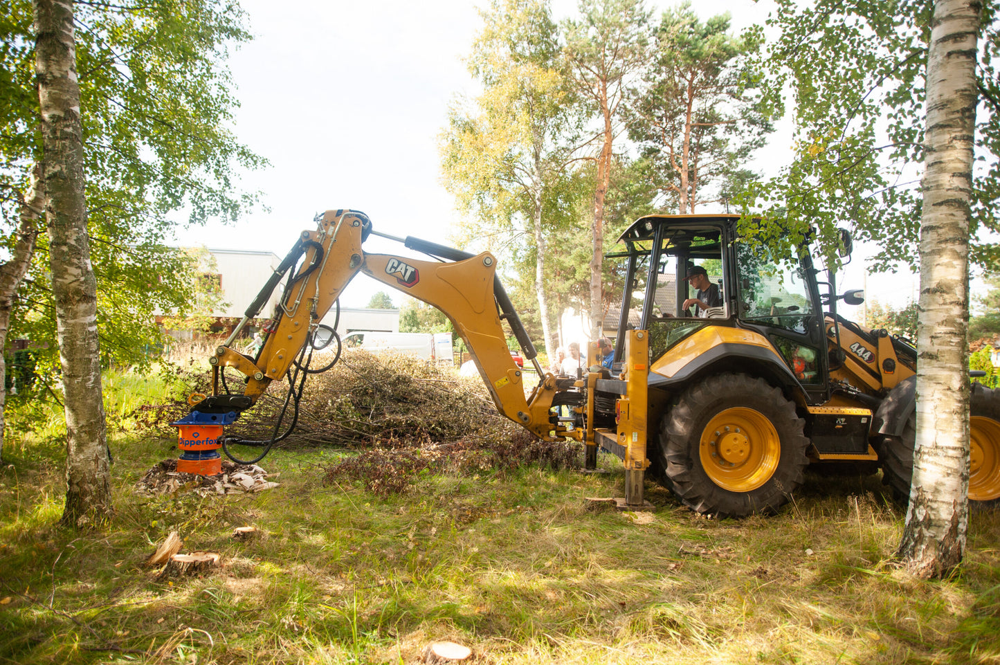 Dipperfox Stump Crushers | Model SC600 | For Mini Compact / Compact Track Loader