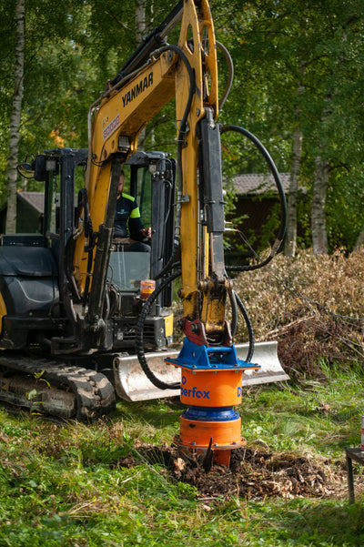 Dipperfox Stump Crushers | Stump Grinder Planner | Model SC-600 | Cutting Diameter 23.62