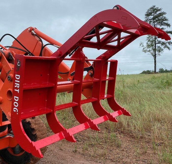 Dirt Dog Compact AG Grapple 50 | Operating Width 50" inches | Horsepower Up-To 30 HP | For Tractors