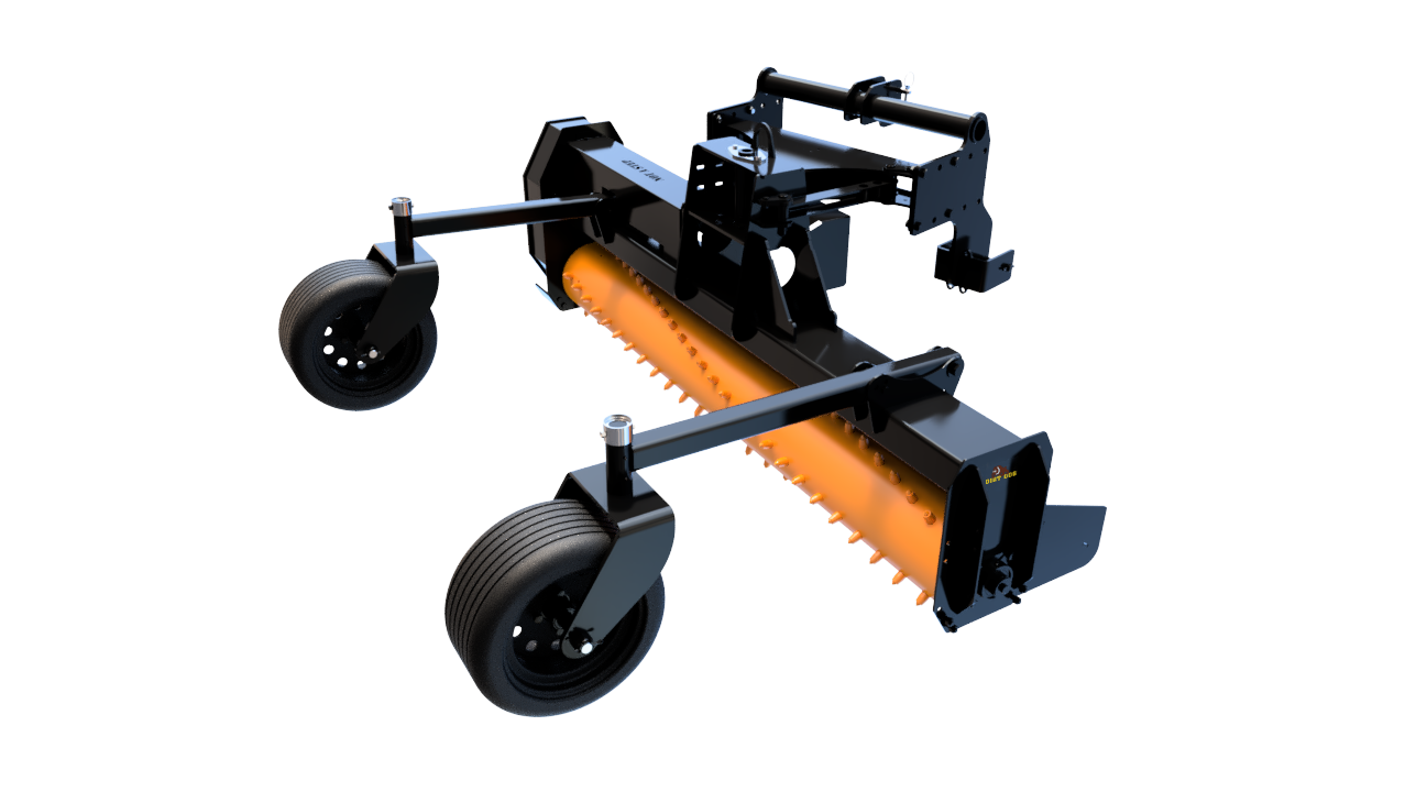 Dirt Dog 3 Point Soil Conditioner | Model 3PSC Series | Working Width 72", 84" & 96" | 35–75 HP | For Tractor