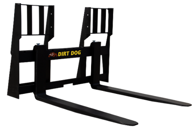 Dirt Dog HD Pallet Fork | Model HDPF48 & HDPF48WT | Width 48