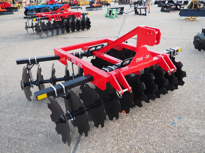 Dirt Dog 3-Point Lift Tandem Disc Harrow | Model 200 Series | Overall Width 63", 73", 78" & 96" inches | Horsepower 35-65 HP | For Tractors