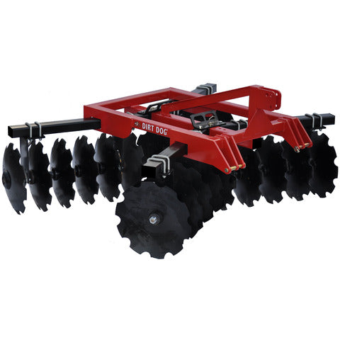 Dirt Dog 3-Point Lift Tandem Disc Harrow | 300 Series | Overall Width 78", 96" & 118" | 45-95 HP | For Tractors