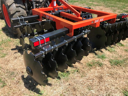 Dirt Dog 3-Point Lift Tandem Disc Harrow | 300 Series | Overall Width 78", 96" & 118" | 45-95 HP | For Tractors