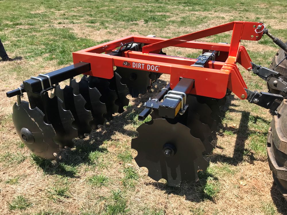 Dirt Dog 3-Point Lift Tandem Disc Harrow | 300 Series | Overall Width 78", 96" & 118" | 45-95 HP | For Tractors