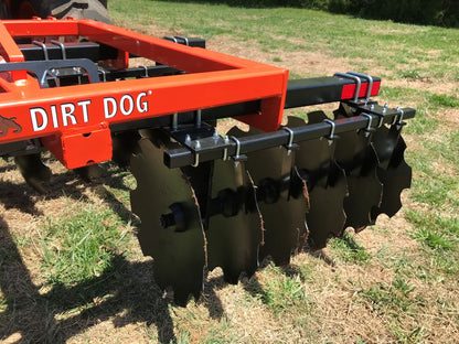 Dirt Dog 3-Point Lift Tandem Disc Harrow | 300 Series | Overall Width 78", 96" & 118" | 45-95 HP | For Tractors