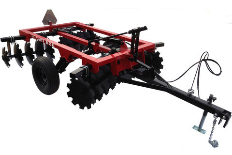 Dirt Dog Pull Disc Harrow | Model DHP-8 | Disc Size 20" & 22" inches | Horsepower 35-100 HP | For Tractors