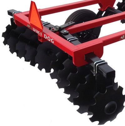Dirt Dog Pull Disc Harrow | Model DHP-10 | Max Cultivation Width 10'-6