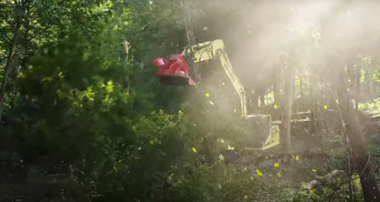 Fecon Disc Mulcher | Model FEX36 & FDX52 | Width 36" To 52" | 8–30 Tons | For Excavators