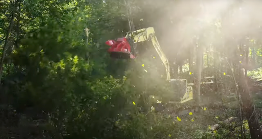 Fecon Disc Mulcher | Model FEX36 & FDX52 | Width 36" To 52" | 8–30 Tons | For Excavators