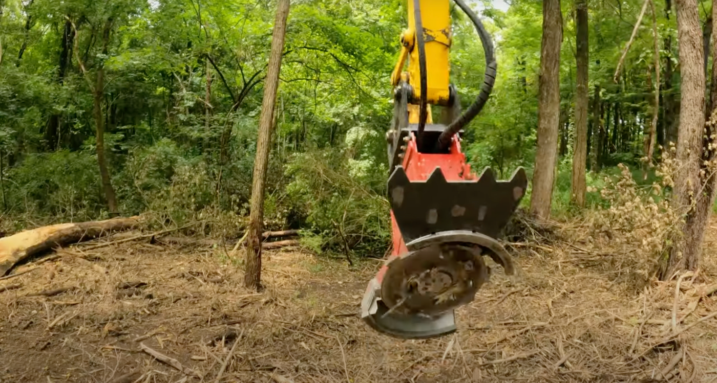 Fecon Disc Mulcher | Model FEX36 & FDX52 | Width 36" To 52" | 8–30 Tons | For Excavators