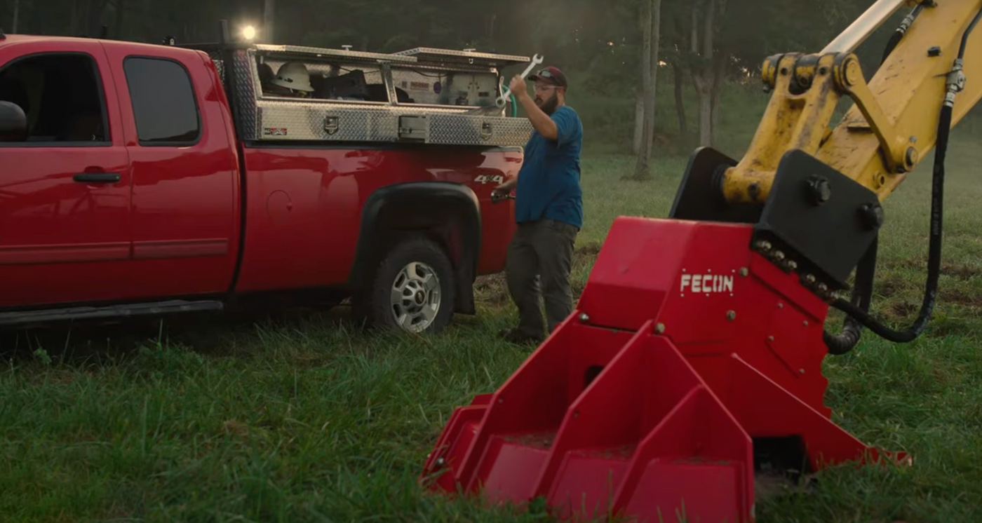 Fecon Disc Mulcher | Model FEX36 & FDX52 | Width 36" To 52" | 8–30 Tons | For Excavators