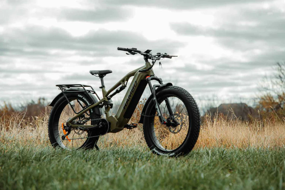 Rambo Electric Bike | Model Dominator HD | 1,000W BBSHD Ultra Quiet Motor | Maximum Speed Up-To 32 Mph