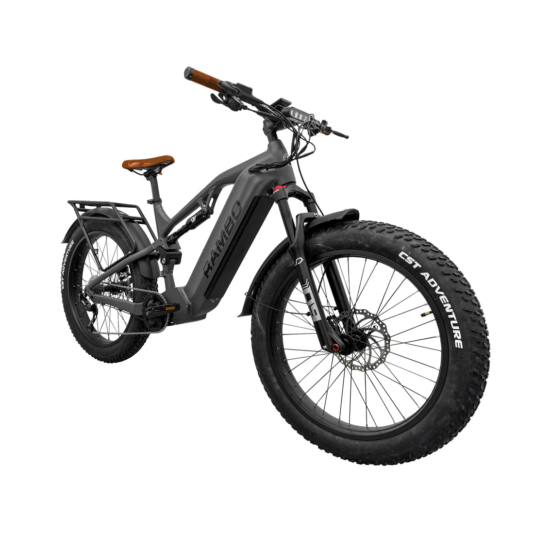 Rambo Electric Bike | Model Dominator HD | 1,000W BBSHD Ultra Quiet Motor | Maximum Speed Up-To 32 Mph