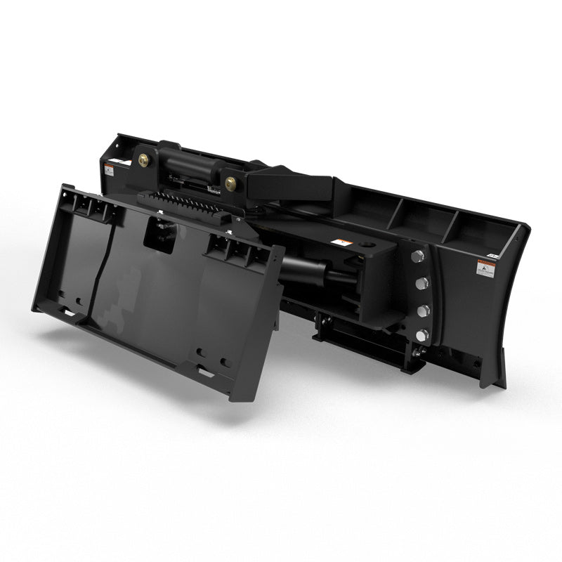 Virnig 6-Way Dozer Blade | Models DZR72, DZR84 & DZR96 | Widths 72" To 96" | Hydraulic Flow 15 To 25 GPM | For Skid Steer