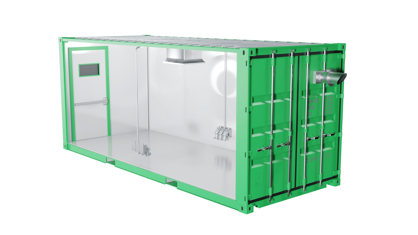 Advanced Extraction Labs Grow Containers Indoor Booth Extraction Booth