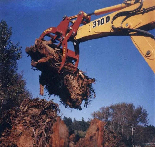 Amulet HoeMate Demolition Rake | Model Multi-Tine R-Series | Machine Size 40 Tons | For Excavators & Backhoes