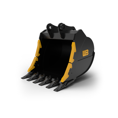 Werk-Brau Severe Duty Bucket | Heavy-Duty | Widths 18" To 48" | 12–120 Tons | For Excavators