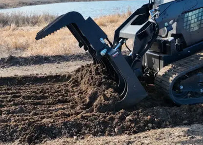 Erskine Industrial Root Grapple | RGX Model | Width 72" To 84" | 10–20 GPM | For Skid Steer