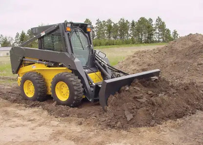 Erskine 6-Way Dozer Blade/Grader/Leveler | 78", 90" & 96" Blade Width | Pistol Grip Control Harness | For Skid Steer