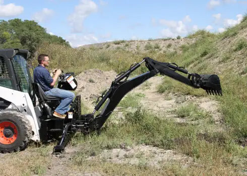 ERSKINE BACKHOE | BH-780 & BH-1080 MODEL | WITH BUCKET 9" TO 18" | FOR SKID STEER