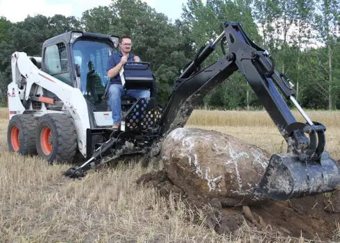 ERSKINE BACKHOE | BH-780 & BH-1080 MODEL | WITH BUCKET 9" TO 18" | FOR SKID STEER