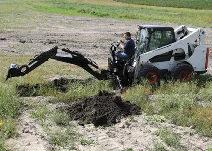 ERSKINE BACKHOE | BH-780 & BH-1080 MODEL | WITH BUCKET 9" TO 18" | FOR SKID STEER