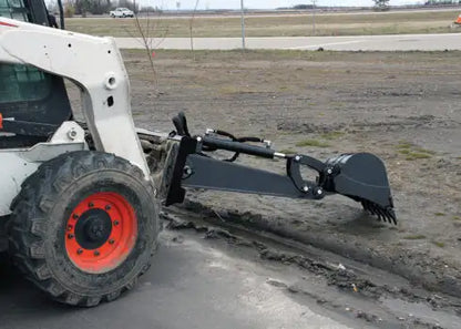 Erskine Industrial Digging Backhoe | With Pistol Grip Control Harness | For Skid Steer