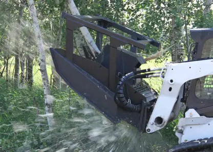 Erskine Forestry Mulching Mower | 2750 lbs Operating Weight | Fixed Displacement Piston | For Skid Steer