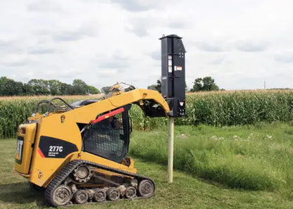 Erskine Post Driver | Hydraulic Tilt Adjustment | For Skid Steer