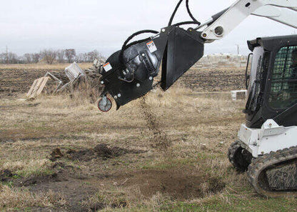 Erskine Pick Up Broom | 60", 72” & 84” Width | Factory Installed Couplers | For Skid Steer